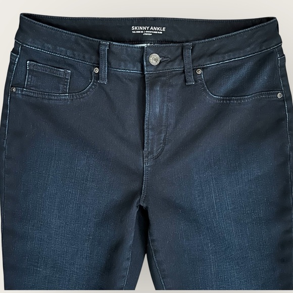 Chico's Denim - Chico's Darkest Blue Skinny Ankle Jeans C238